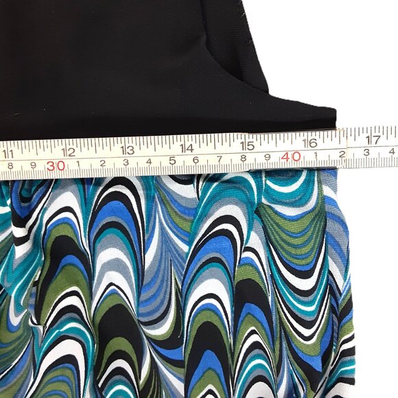 Dressbarn Dress Size 10 Sleeveless, Pullover Boho-Chic, Pockets Scoop Neck - Picture 7 of 8